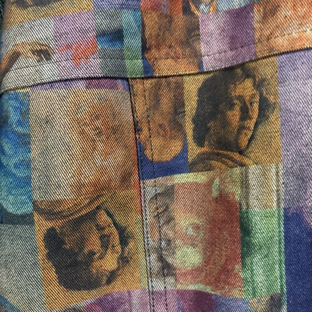 Vintage Randy Kemper Renaissance Art Denim Jacket Museum Core Maximalist 10 - Picture 12 of 16